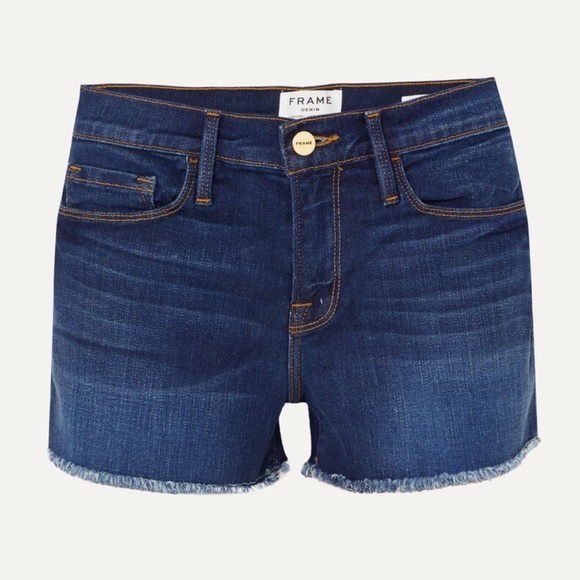 Frame Le Cutoff Denim Short - Picture 1 of 5
